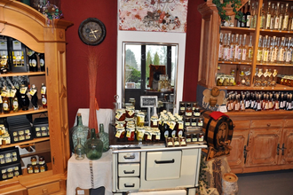 Destille Metzger Verkaufsraum