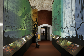 Modellbild der geplanten Ausstellung in der Deutschen Weinwelt | Brackenheim | © Deutsche Weinwelt