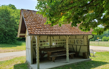 Dippacher Hütte | Rastplatz & Schutzhütte im Hergstbachtal | Möckmühl | HeilbronnerLand | © Stadt Möckmühl