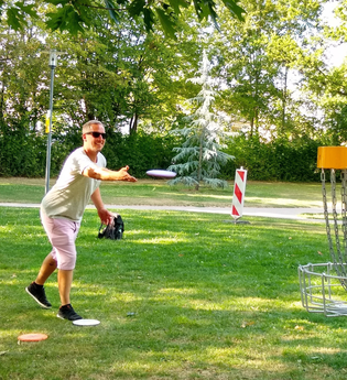 DiscGolf im Kurpark | Bad Rappenau | HeilbronnerLand | © Bad Rappenauer Touristikbetrieb GmbH