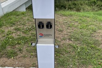 E-Bike-Ladestation in den Enzgärten Mühlacker | © Stadt Mühlacker