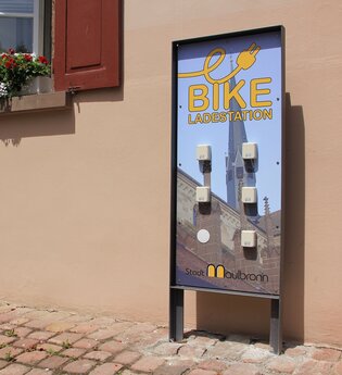 E-Bike Ladestation Klosterhof Maulbronn | © Stadt Maulbronn