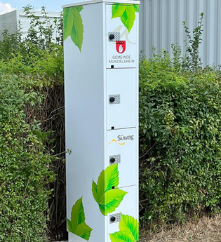 E-Bike Ladestation Mundelsheim | © Land der 1000 Hügel - Kraichgau-Stromberg