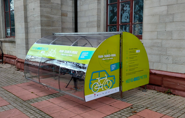 E-Bike-Verleih am Bahnhof in Lauda | © Liebliches Taubertal