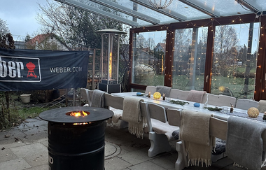 Eichhorn´s im Waldblick: Überdachter Biergarten | © Eichhorn´s im Waldblick