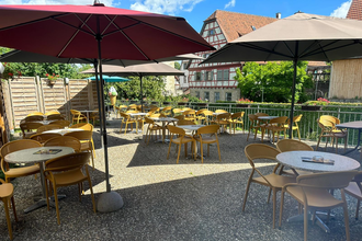 Eiscafé Rialto: Sonnenterrasse | © Hohenlohe + Schwäbisch Hall Tourismus e. V.