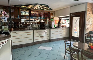 Eiscafé Rialto: Innenansicht | © Hohenlohe + Schwäbisch Hall Tourismus e. V.