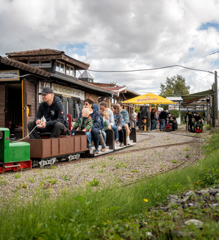 Eisenbahnanlage 5 und 7 1/4 der Eisenbahn-Freunde e.V. Bad Schönborn