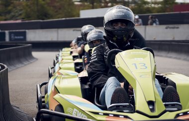 emodrom e-kart auf dem Hockenheimring | © emodrom