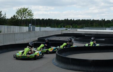 emodrom e-kart auf dem Hockenheimring | © emodrom