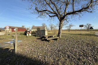 Sitzgelegenheiten mit Tisch in Enzenweiler | © Hohenlohe + Schwäbisch Hall Tourismus e. V.