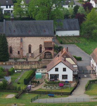 Ersheimer Kapelle von oben | © Mathes