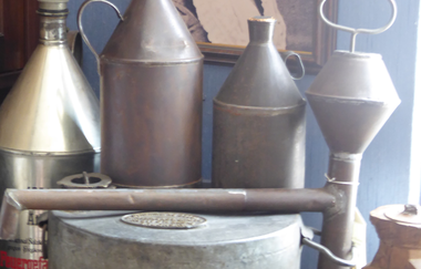 Erste Tankstelle der Welt in der Stadt-Apotheke Wiesloch | © Beate Otto