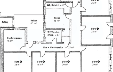 etage 1 | © BTMV Bruchsal