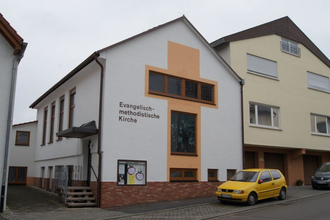 Evangelisch-methodische Kirche Kraichtal-Unteröwisheim | © Land der 1000 Hügel - Kraichgau-Stromberg