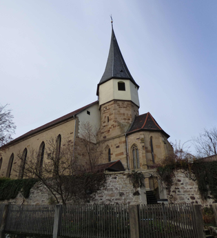 Evangelische Kilianskirche in Bretzfeld-Waldbach, Hohenlohe | © Hohenloher Perlen