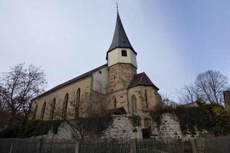 Evangelische Kilianskirche in Bretzfeld-Waldbach, Hohenlohe | © Hohenloher Perlen