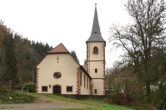 Evangelische Kirche Heiligkreuz bei Weinheim | © Dorothea Burkhardt