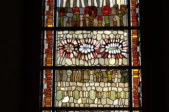 Evangelische Kirche Waldkatzenbach Fenster | © Tourist-Information in der Katzenbuckel-Therme