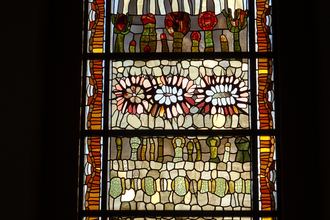 Evangelische Kirche Waldkatzenbach Fenster | © Tourist-Information in der Katzenbuckel-Therme