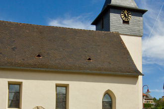 Evangelische St. Sebastian Kirche Kraichtal-Bahnbrücken | © Land der 1000 Hügel - Kraichgau-Stromberg