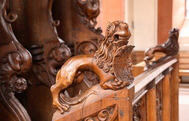 Evangelische Stadtkirche (ehemaliges Herrenrefektorium) | © Landratsamt Rhein-Neckar-Kreis