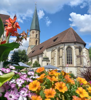 evangelische Stadtkirche Gaildorf | © Petra Natzkowski