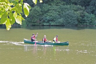 Geführte Kanutouren auf dem Neckar | © eventure Park Mudau