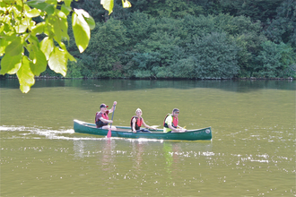 Geführte Kanutouren auf dem Neckar | © eventure Park Mudau