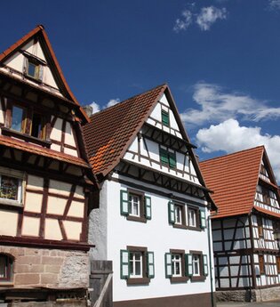Fachwerkhäuser Kraichtal-Münzesheim | © Land der 1000 Hügel - Kraichgau-Stromberg