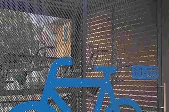 Fahrradabstellanlage Haalplatz | Schwäbisch Hall | © Stadt Schwäbisch Hall