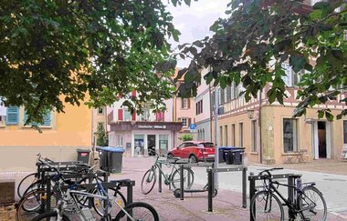 Fahrradabstellanlage Haalplatz | Schwäbisch Hall