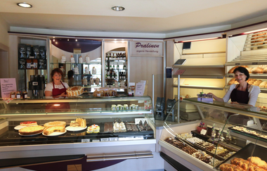 Feinbäckerei Café Müller - Hauptgeschäft Berliner Ring 13 | © Land der 1000 Hügel - Kraichgau-Stromberg