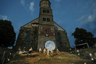 Freilichtspiele Schwäbisch Hall  - Inszenierung Cyrano de Bergerac | © © Freilichtspiele Schwäbisch Hall, Ufuk Arslan Fotografie.