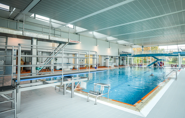 Freizeitbad in Edingen-Neckarhausen | © Marcus Schwetasch