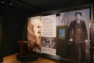 Ausstellung Friedrich-Ebert-Haus | © Stiftung Reichspräsident-Friedrich-Ebert-Gedenkstätte