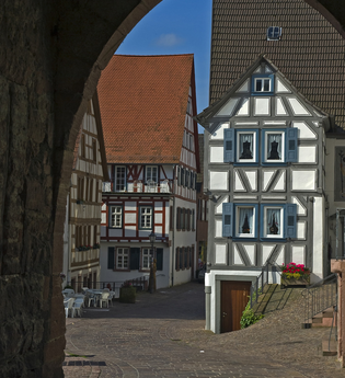 Fußgängerzone in Hirschhorn | © Damm