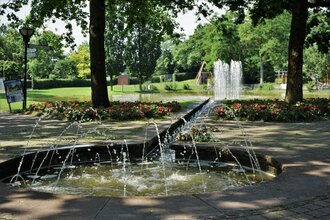 Wasserspiele im Gartenschaupark | © Verena Raab