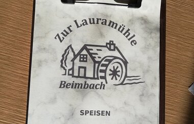 Gartenwirtschaft Zur Lauramühle in Rot am See: Speisekarte | © Hohenlohe Schwäbisch Hall