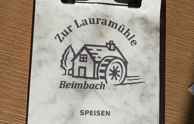 Gartenwirtschaft Zur Lauramühle in Rot am See: Speisekarte | © Hohenlohe Schwäbisch Hall