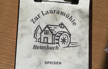 Gartenwirtschaft Zur Lauramühle in Rot am See: Speisekarte | © Hohenlohe Schwäbisch Hall