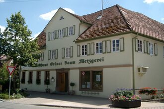Gasthaus Grüner Baum | Biergarten & Metzgerei | Brackenheim-Botenheim | © Neckar-Zaber-Tourismus e.V.