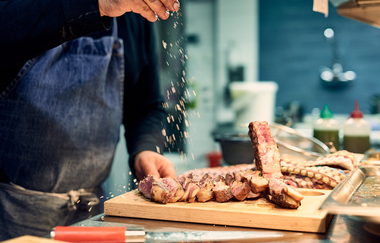 Gasthof zum Löwen in Braunsbach: Blick in die Küche | © Hohenlohe Schwäbisch Hall