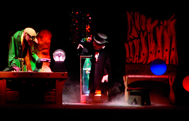 Gerhards Marionetten Der Wunschpunsch | © Gerhards Marionetten I Bild nur in Verbindung mit der Bewerbung des Schwäbisch Haller Gerhards Marionettentheater verwendbar