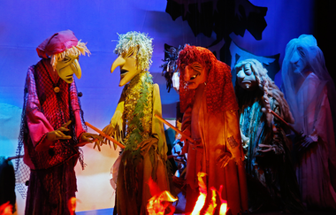 Gerhards Marionetten Die kleine Hexe | © Gerhards Marionetten I Bild nur in Verbindung mit der Bewerbung des Schwäbisch Haller Gerhards Marionettentheater verwendbar