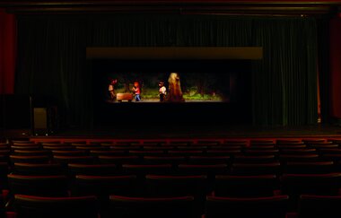 Gerhards Marionetten Saal | © Gerhards Marionetten I Bild nur in Verbindung mit der Bewerbung des Schwäbisch Haller Gerhards Marionettentheater verwendbar