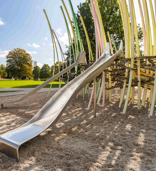Gräserspielplatz auf der Allmand | © Stadt Öhringen - Famigo