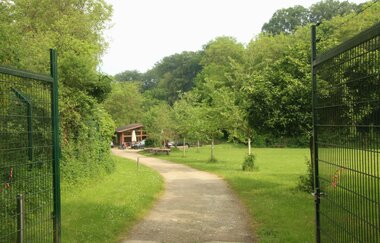 Grillhütte - Freizeitgelände Brunnenfeld, Nußloch | © Beate Otto