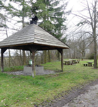 Grillhütte am Heiligenbergsee | © Land der 1000 Hügel - Kraichgau-Stromberg