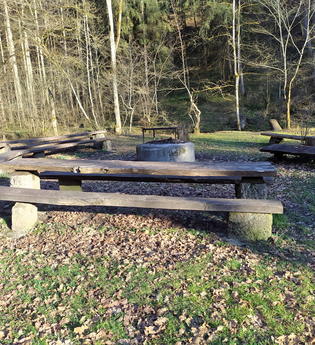 Grillplatz und Naturspielplatz an der Schmerach | © Hohenlohe Schwäbisch Hall